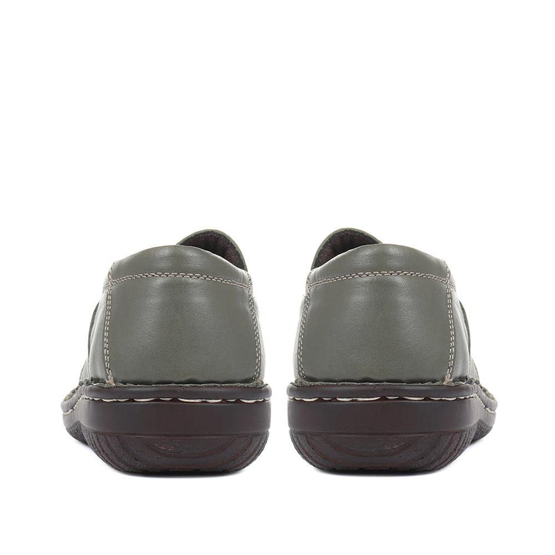 Handmade Leather Slip-On Shoes - HAK30006 / 316 190