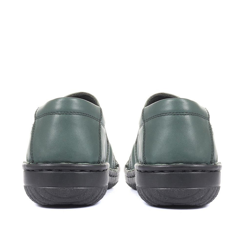 Handmade Leather Slip-On Shoes - HAK30006 / 316 190