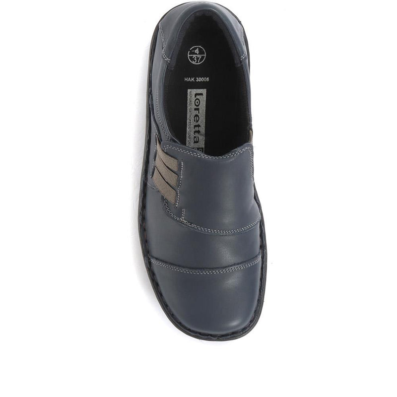 Handmade Leather Slip-On Shoes - HAK30006 / 316 190