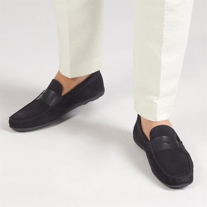 Pierson Suede Leather Loafers - PIERSON / 320 159