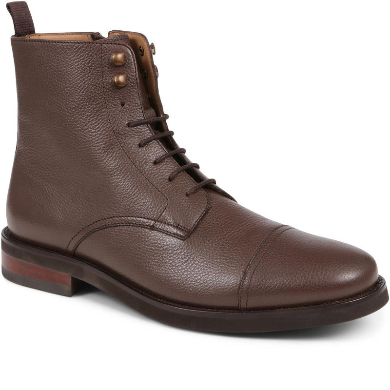 Darley Leather Lace Up Boots - DARLEY2 / 324 377
