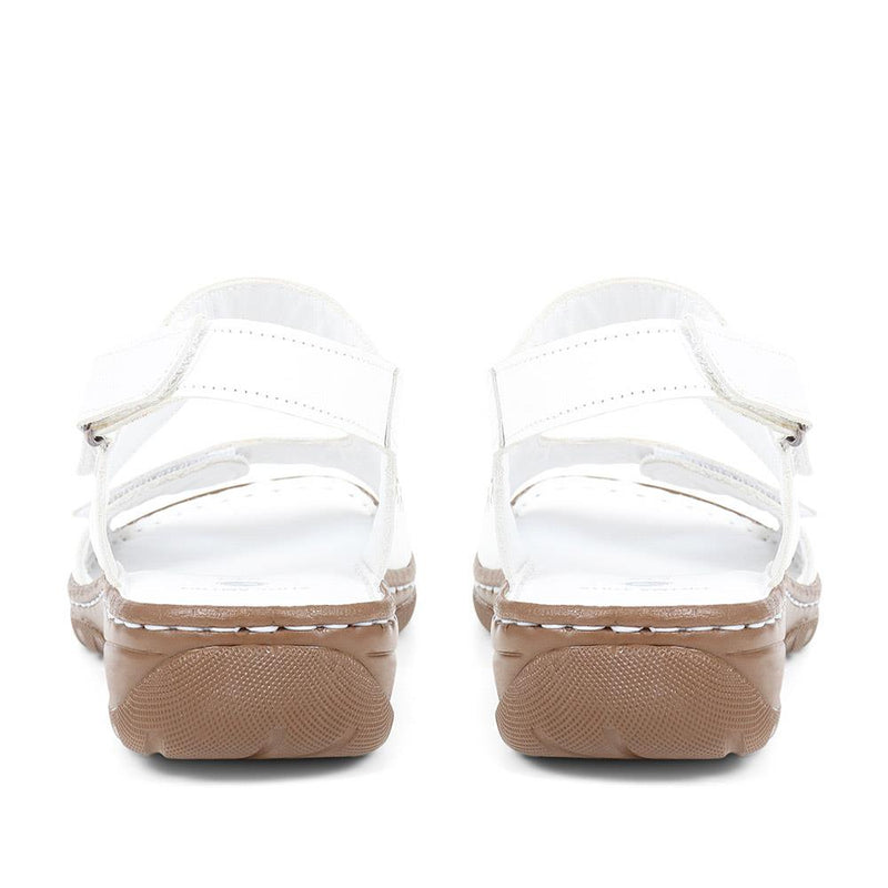 Dual Strap Embellished Sandals - DRTMA37015 / 324 735