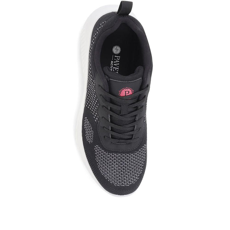 Lightweight Lace-Up Trainers - SUNT37001 / 323 185