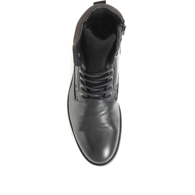 Docklands Leather Lace-Up Boots - DOCKLANDS / 321 008