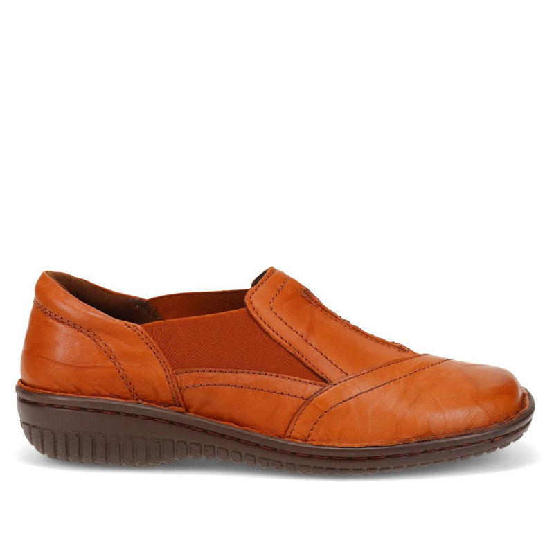 Elasticated Leather Slip-Ons - HAK38029 / 324 707