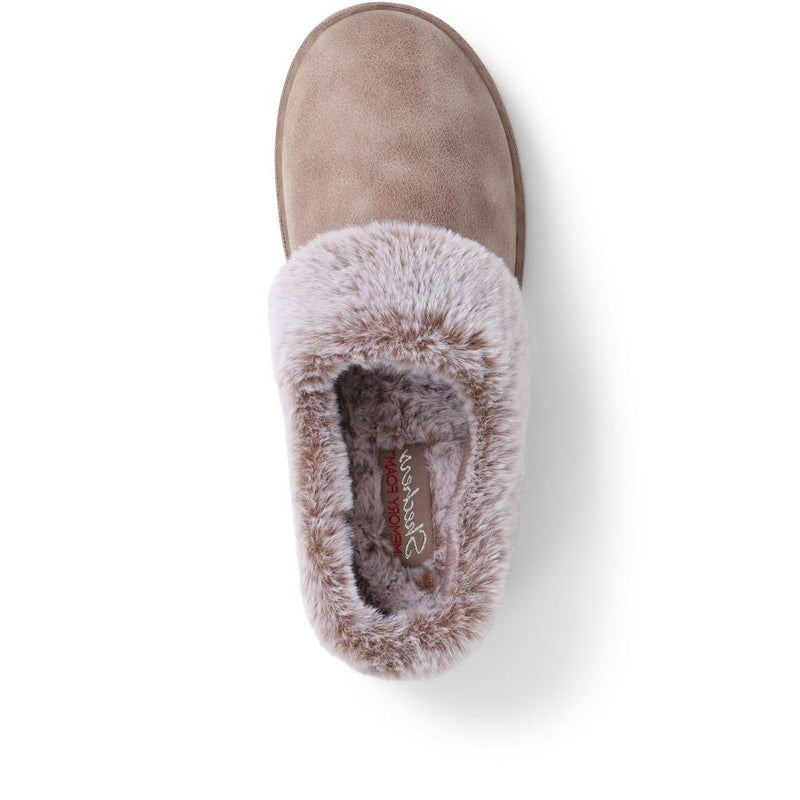 Faux Fur Lined Slippers - SKE38109 / 324 097