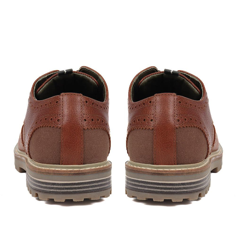 Marble Barbour Leather Brogues - BARBR38506 / 324 446