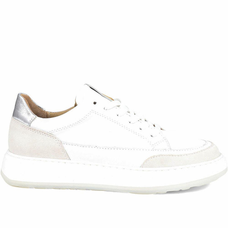 Scarlette Leather Trainers - SCARLETTE / 324 600