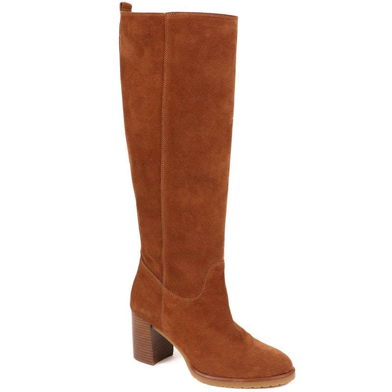 Iona Slouch Suede Knee Boots - IONA / 319 234