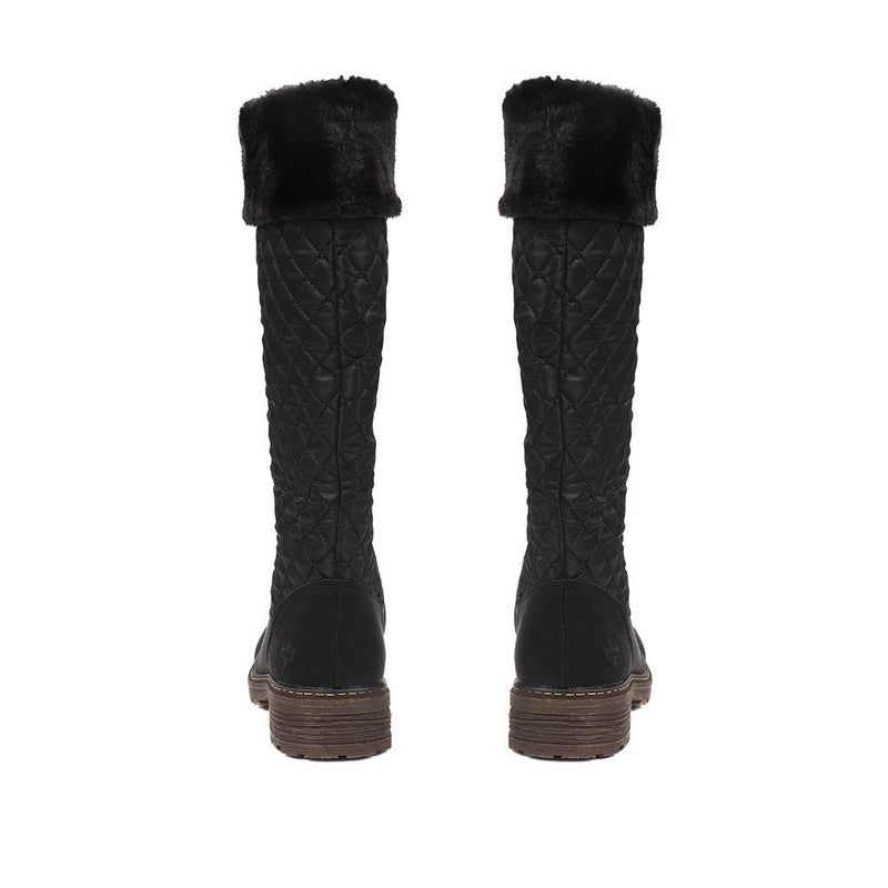 Quilted Fleece-Lined Ladies Boots - RKR38530 / 324 353