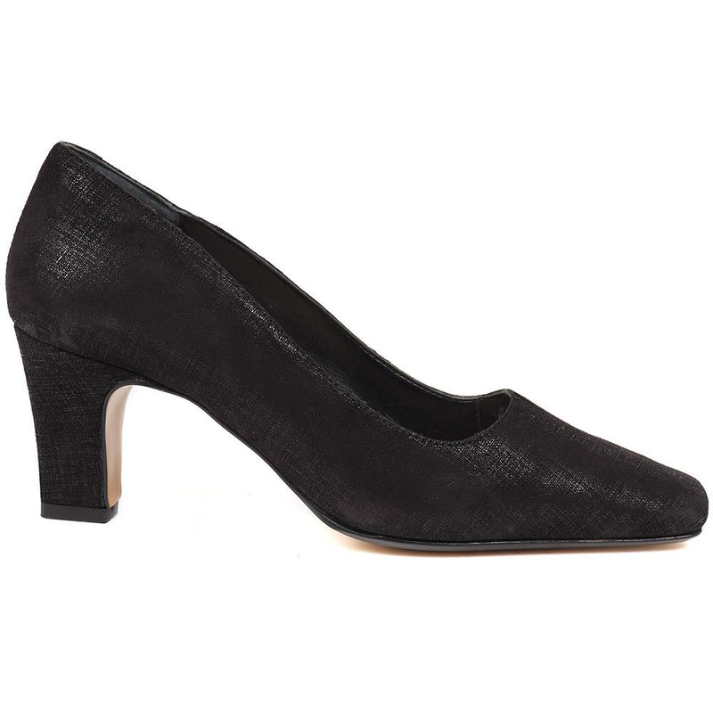 Pointed Toe Leather Court Shoes - GUP38504 / 324 312