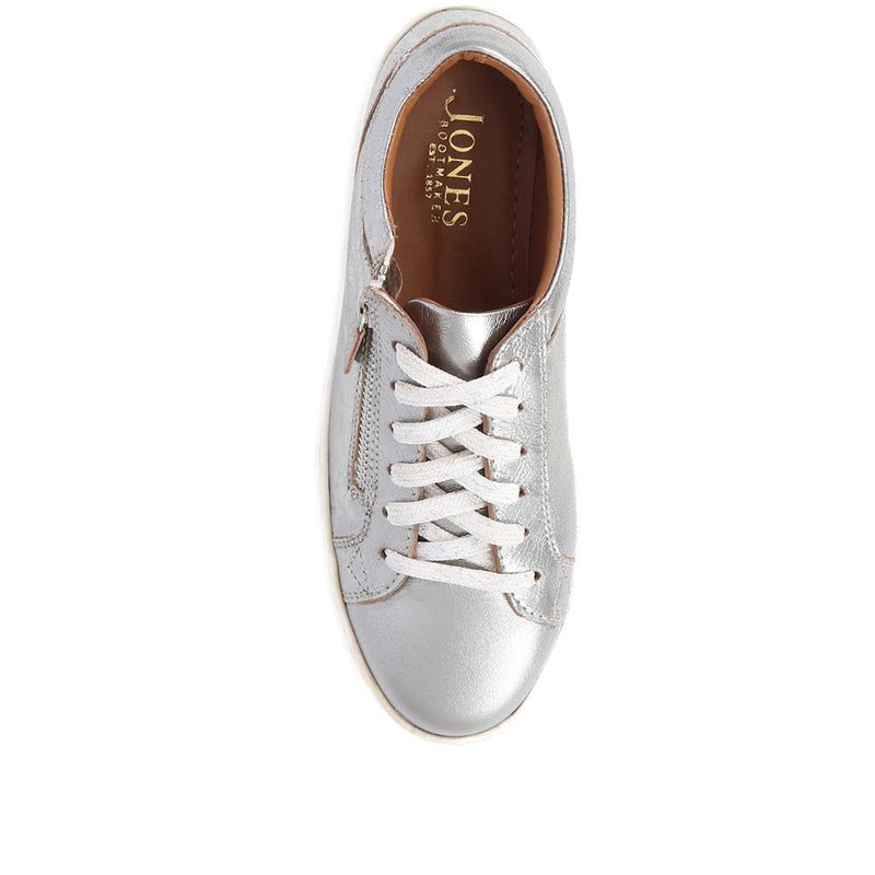 Tiana Leather Lace Up Trainers - TIANA / 324 733