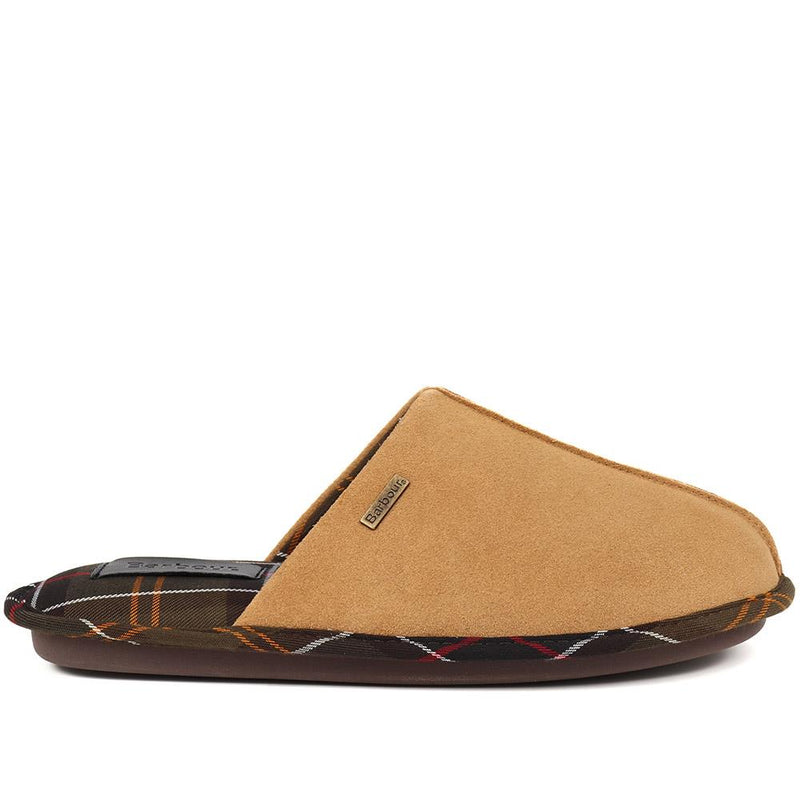 Foley Leather Mule Slippers - BARBR36505 / 322 437