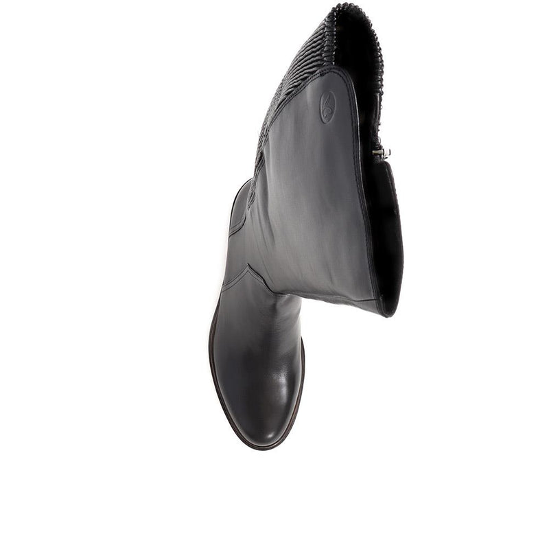 Leather Knee High Boots - CAPRI38505 / 325 551