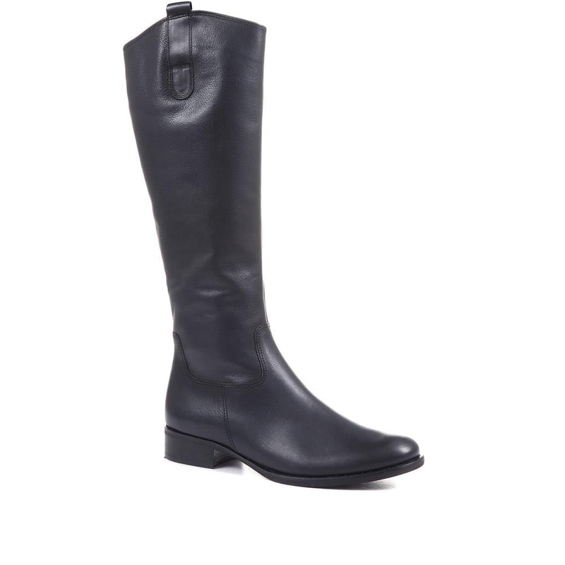 Brook Slim Calf Fit Leather Riding Boots - GAB28507 / 313 145