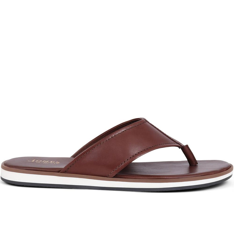 Wealdstone Leather Toe-Post Sandals  - WEALDSTONE / 325 004