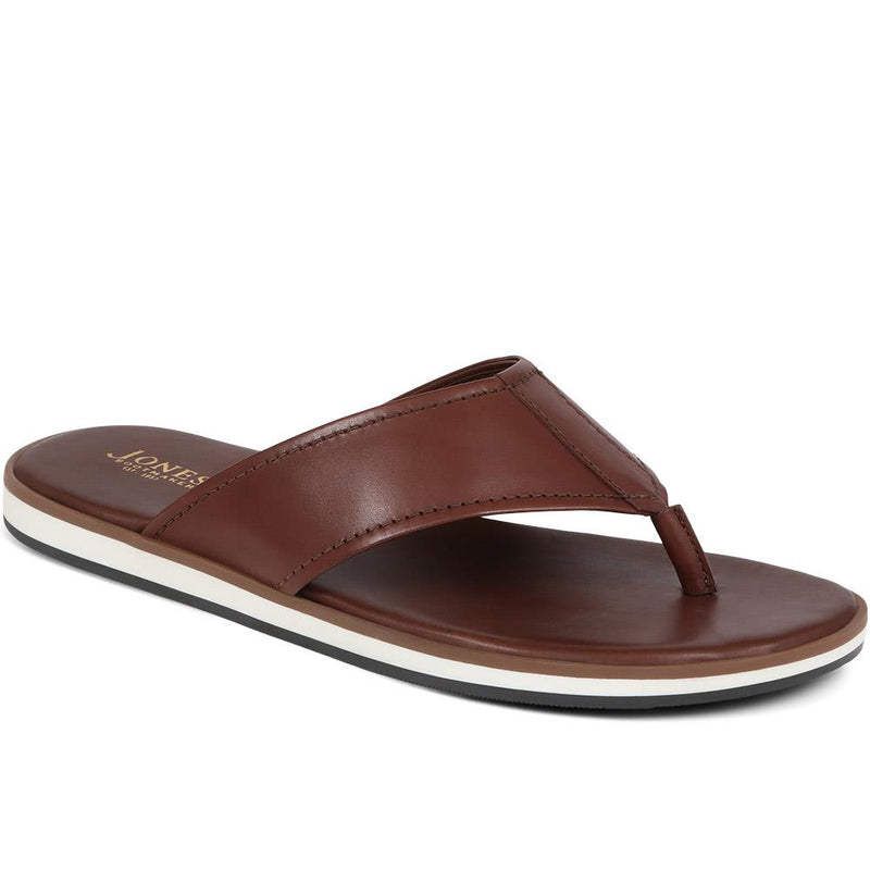 Wealdstone Leather Toe-Post Sandals  - WEALDSTONE / 325 004