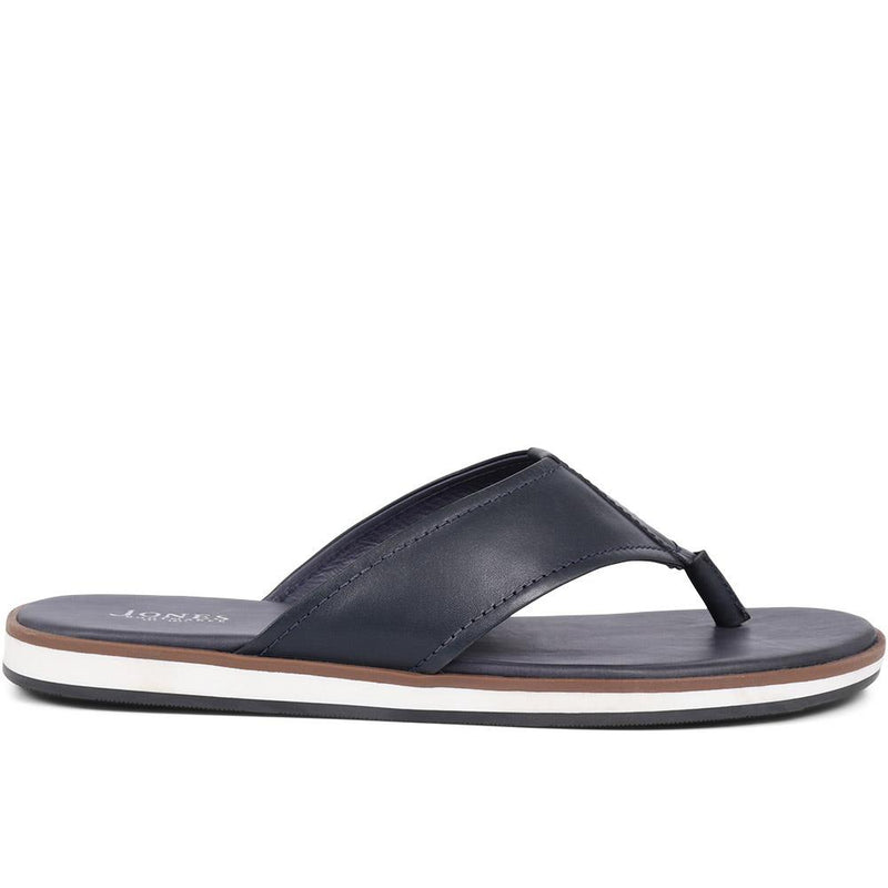 Wealdstone Leather Toe-Post Sandals  - WEALDSTONE / 325 004