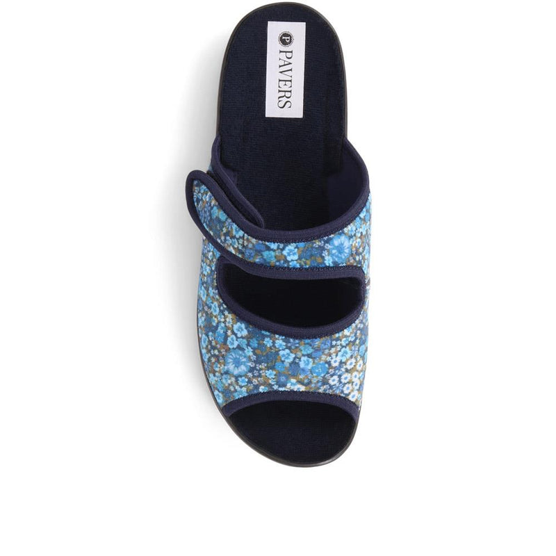 Touch-Fasten Slipper Mules  - ADA39003 / 325 451