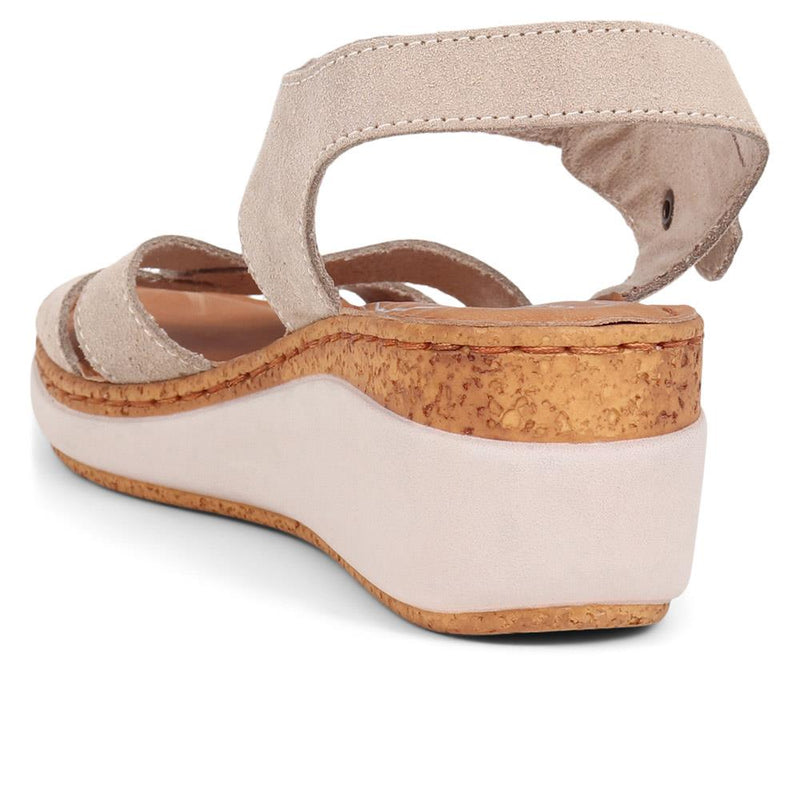 Adjustable Wedge Heel Sandals  - FLY39009 / 324 757