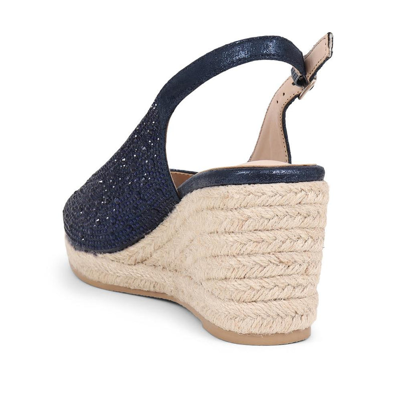 Embellished Espadrille Sandals - HUANG39007 / 324 903