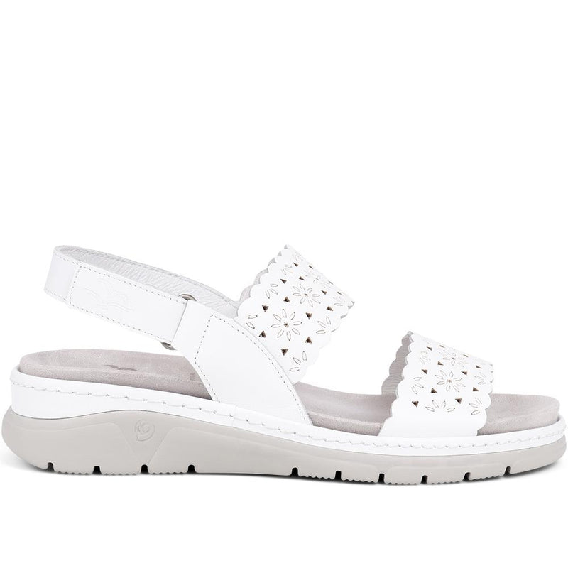 Fly Flot Leather Sandals - CAL39005 / 325 186