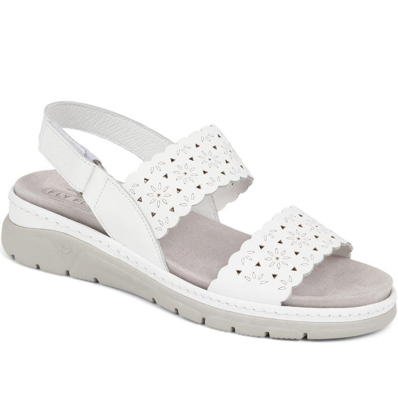 Fly Flot Leather Sandals - CAL39005 / 325 186