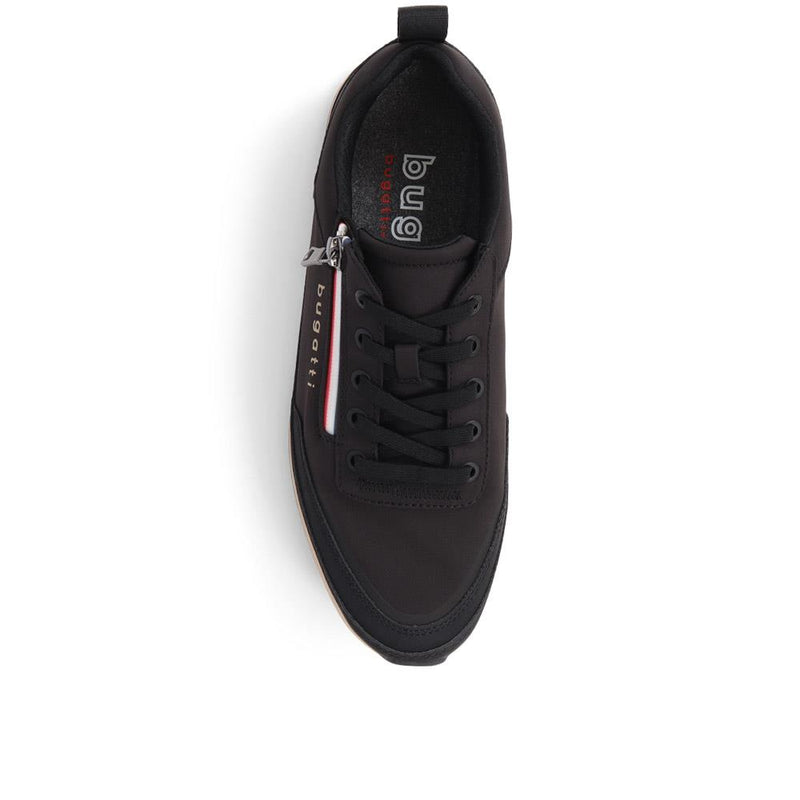 Lace-Up Leather Trainers  - BUG39506 / 325 209