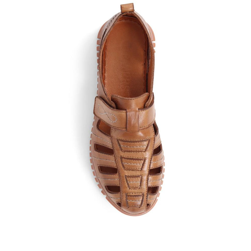 Leather Fisherman Sandals - KARY39031 / 325 658