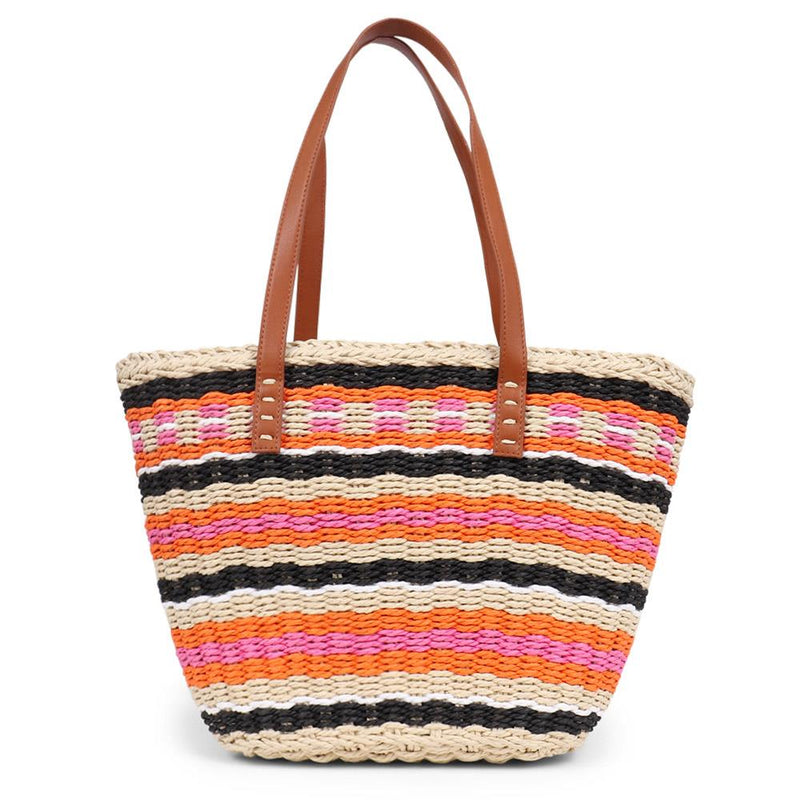 Woven Beach Bag  - QIA39001 / 325 363