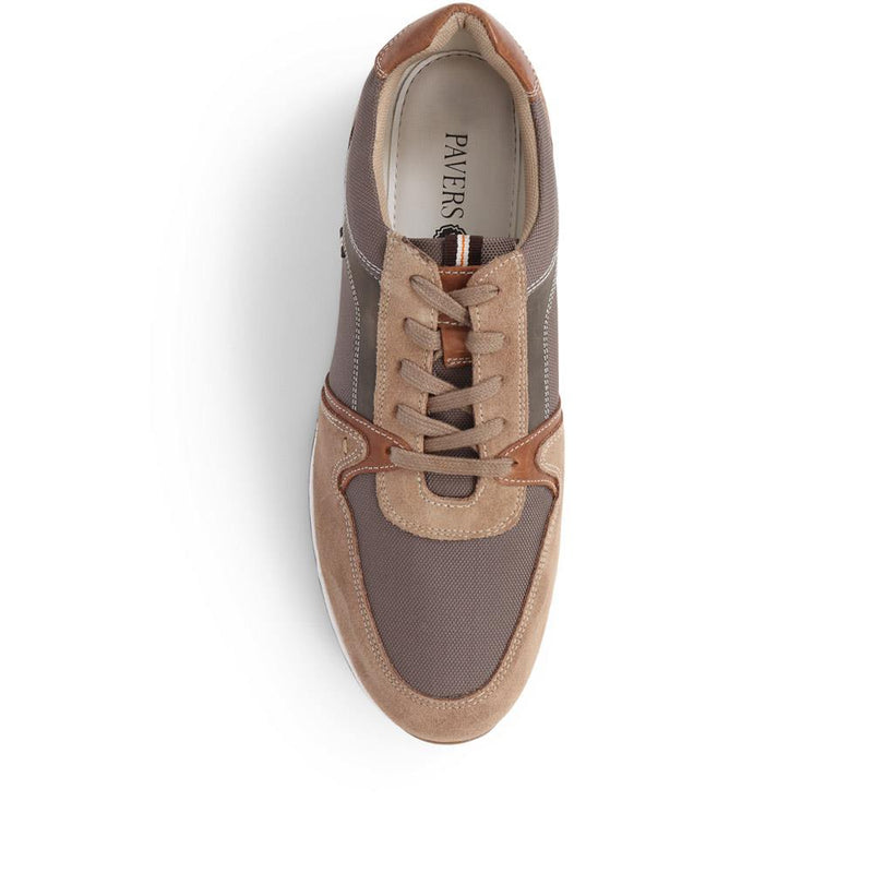 Leather Lace-Up Trainers - TEJ39001 / 324 932