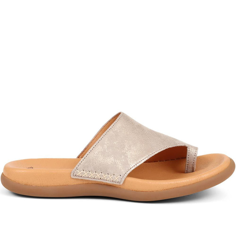 Lanzarote Leather Toe Loop Mules - GAB29615 / 314 556