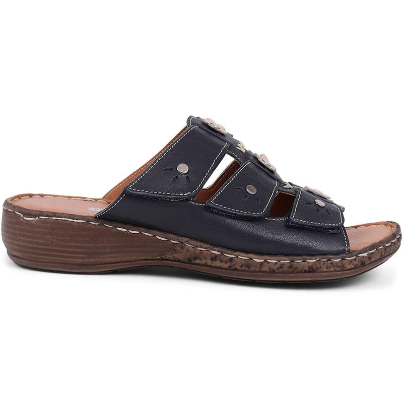 Leather Mule Sandals - LUCK39015 / 325 723