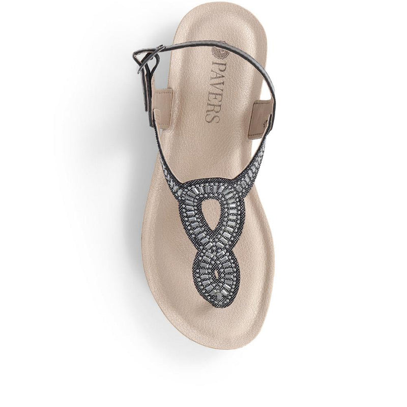 Adjustable Toe-Post Sandals - INB39073 / 325 331