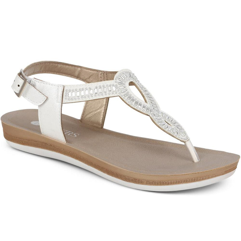 Adjustable Toe-Post Sandals - INB39073 / 325 331