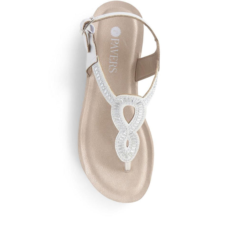 Adjustable Toe-Post Sandals - INB39073 / 325 331