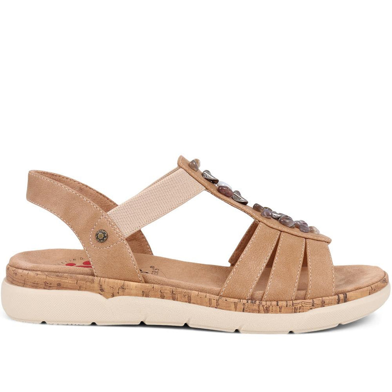 Slip-On Platform Sandals - CENTR39005 / 324 978