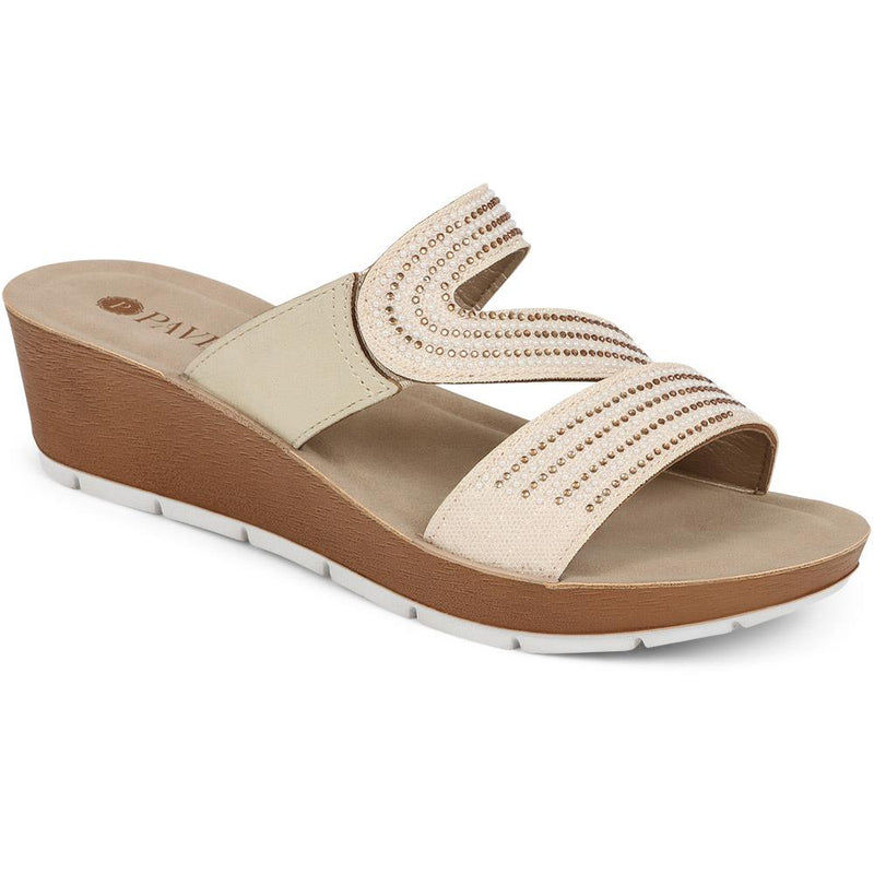 Low Wedge Mule Sandals - INB39057 / 325 204