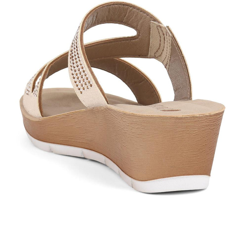 Low Wedge Mule Sandals - INB39057 / 325 204