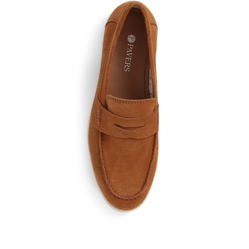 Suede Slip-On Loafers - JFOOT39007 / 325 149