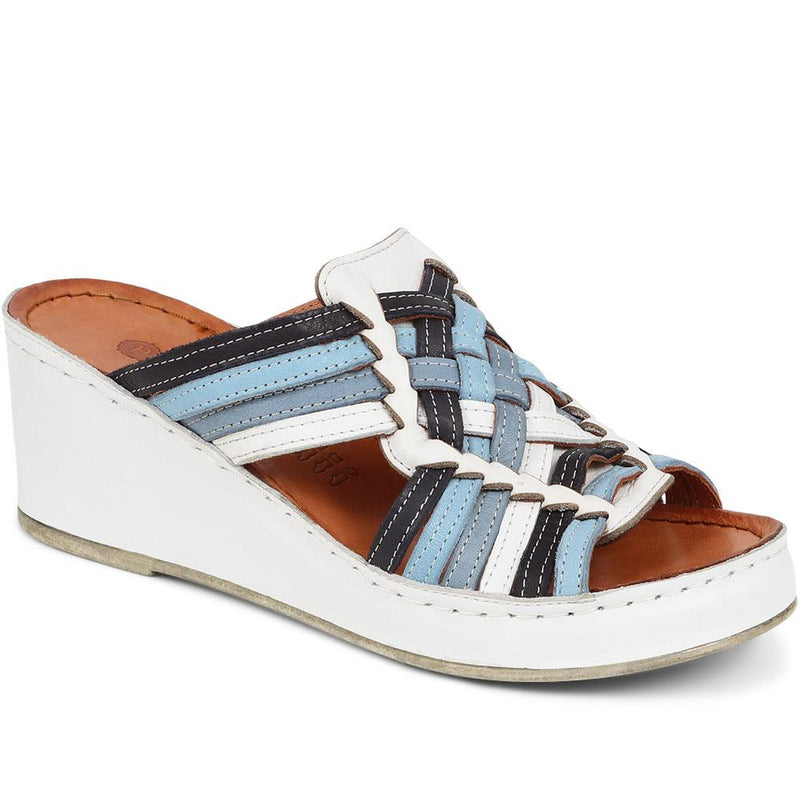 Wedge Mule Sandals  - KARY39021 / 325 503