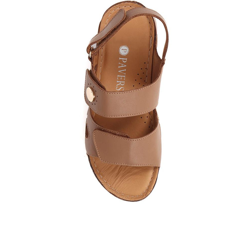 Adjustable Leather Sandals - GENC37005 / 324 732