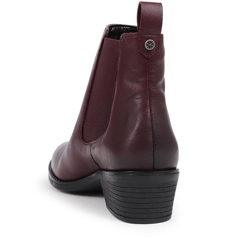 Extra Wide Leather Chelsea Boots - VAN36508 / 323 869