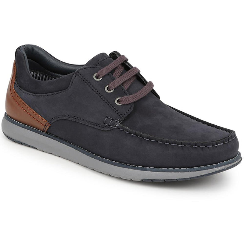 Leather Casual Boat Shoes - SHAFI35001 / 321 522