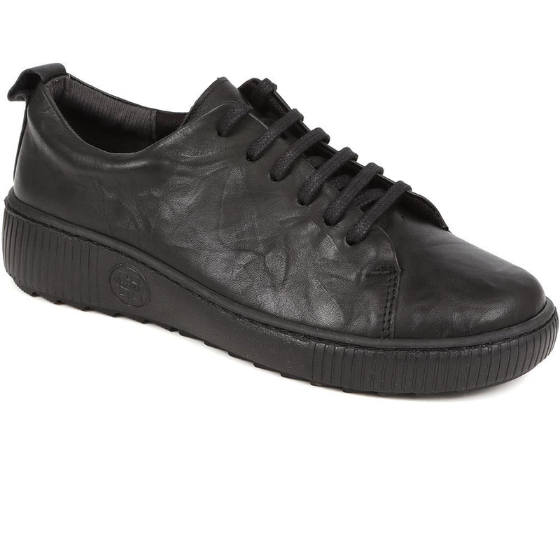 Leather Lace Up Shoes - HAK38021 / 324 723