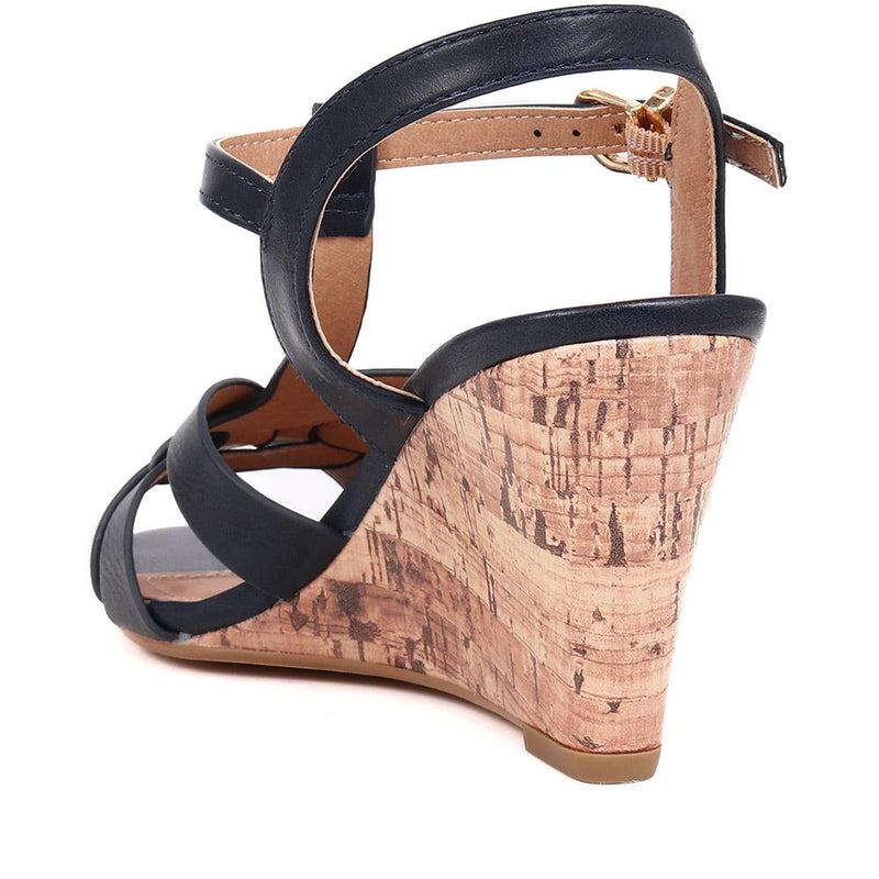 Adjustable Wedge Sandals  - BELTREN39001 / 325 500