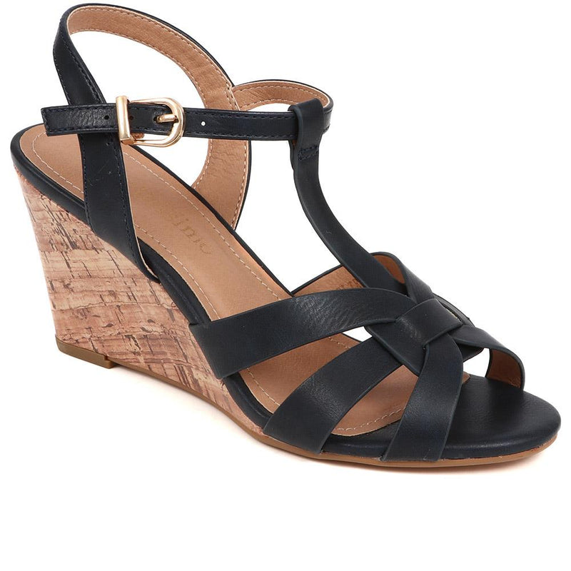 Adjustable Wedge Sandals  - BELTREN39001 / 325 500