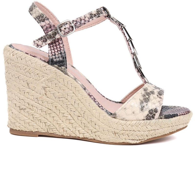 Adjustable Espadrille Sandals  - BELTREN39005 / 325 518