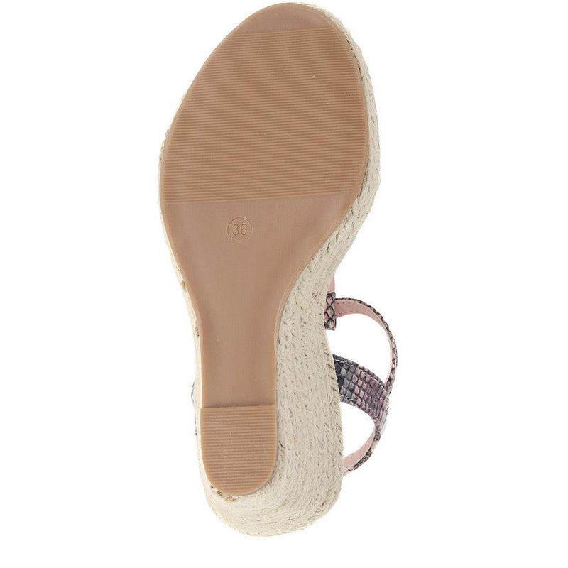 Adjustable Espadrille Sandals  - BELTREN39005 / 325 518