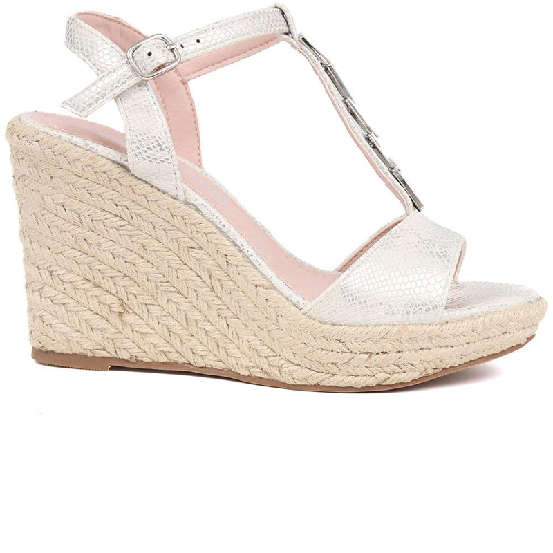 Adjustable Espadrille Sandals  - BELTREN39005 / 325 518